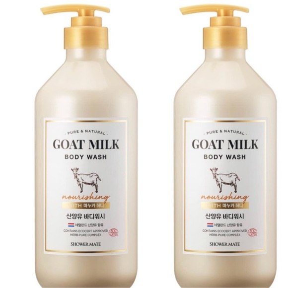 2 Pack GOAT MILK BODY WASH + Probiotics Manuka Honey Nourishing & Calming - Picture 4 of 6